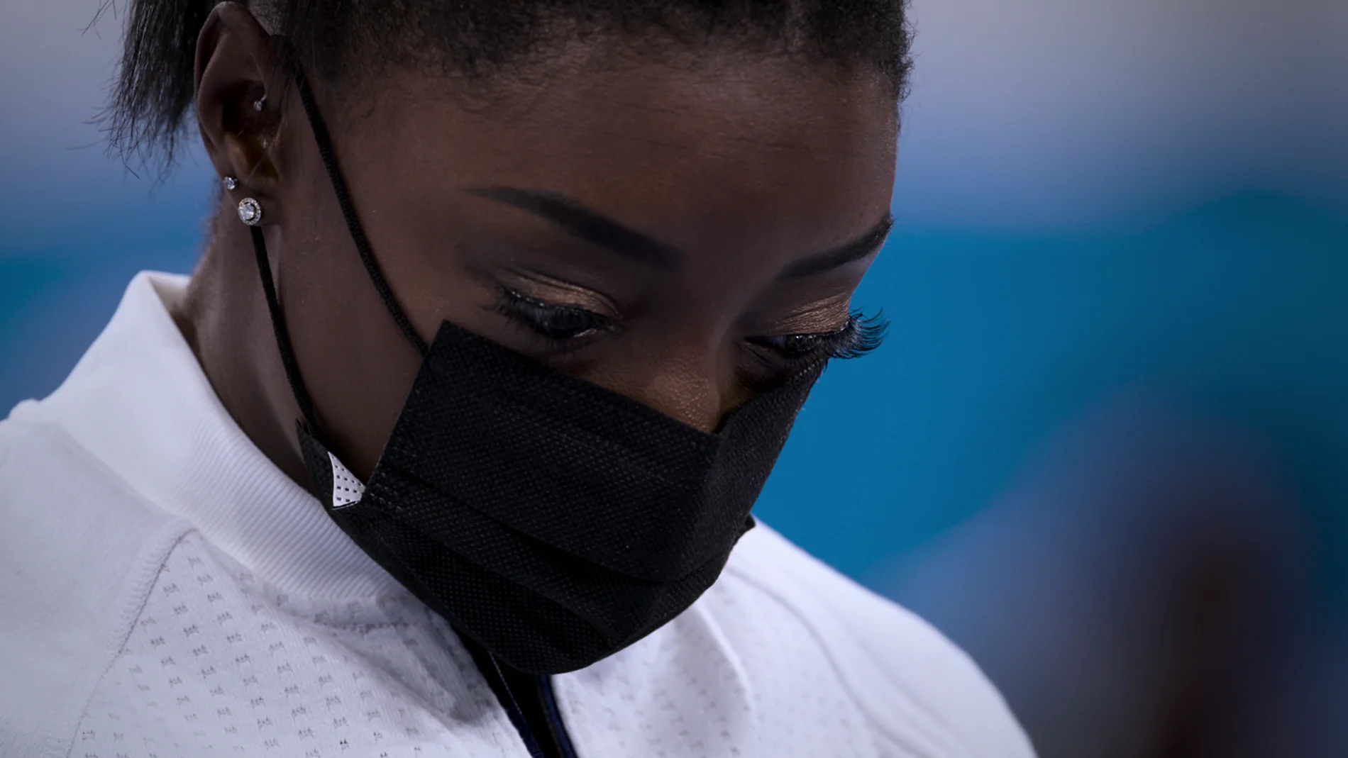 Simon Biles en una imagen del documental de Netflix
