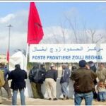 Una de las fronteras con Argelia