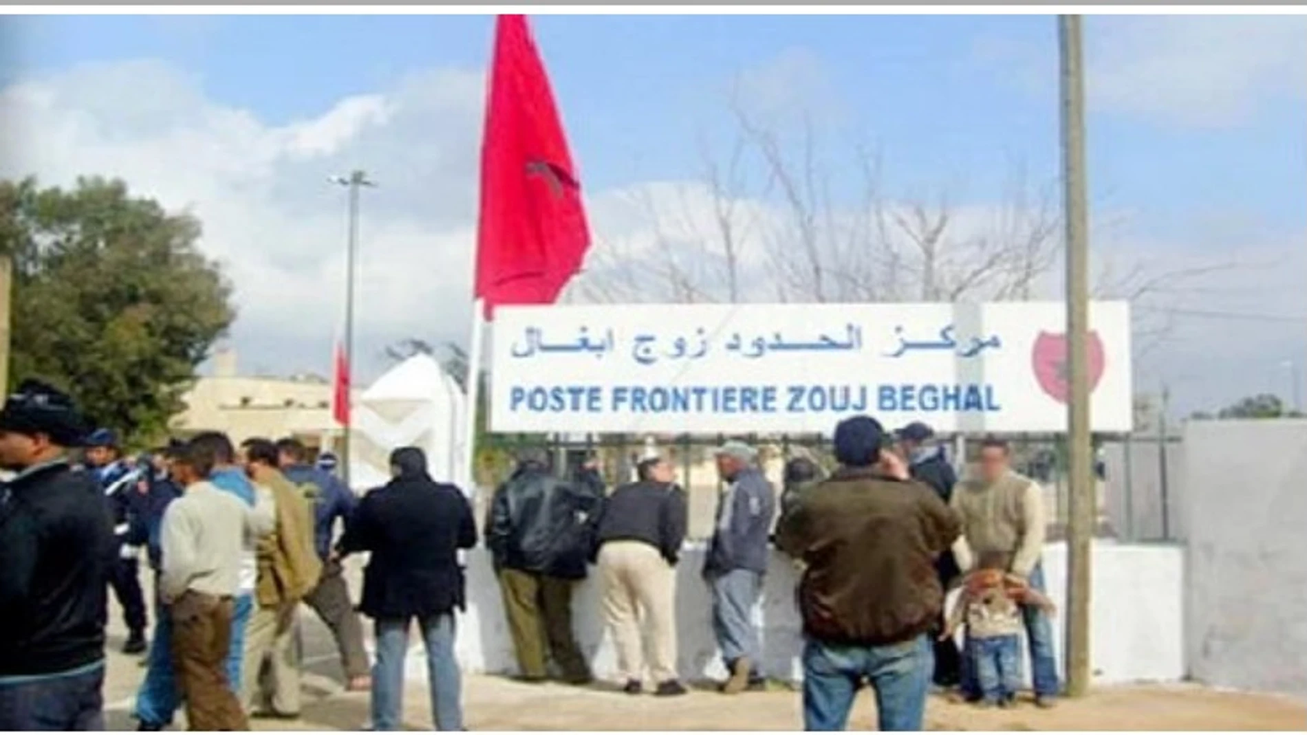 Una de las fronteras con Argelia