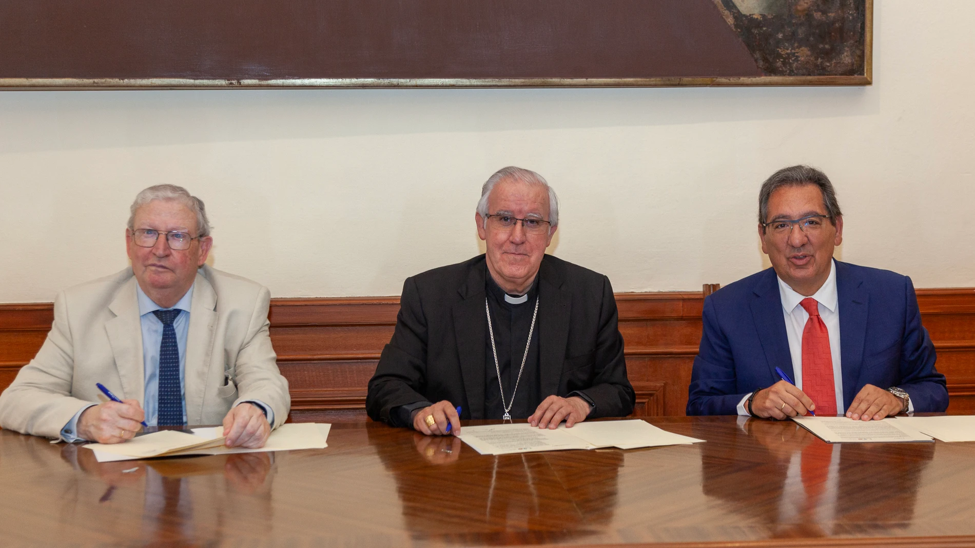 Firma entre la Archidiócesis y Fundación Cajasol