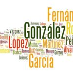 Apellidos más comunes en España