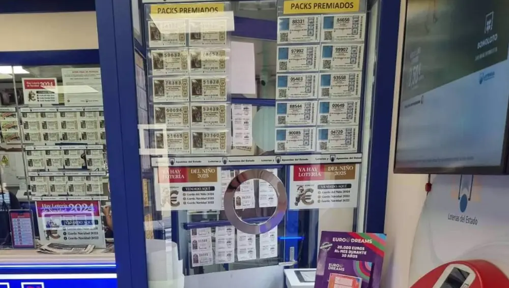 Packs de lotería de navidad 2024 con inteligencia artificial con premio asegurado