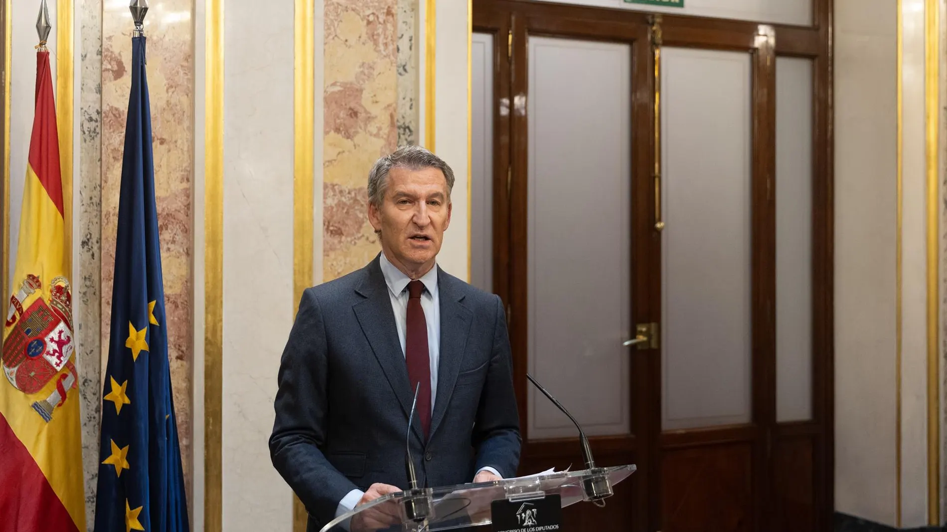 Feijóo pide de nuevo la dimisión de Sánchez y se ofrece a los socios del PSOE para explorar una moción de censura