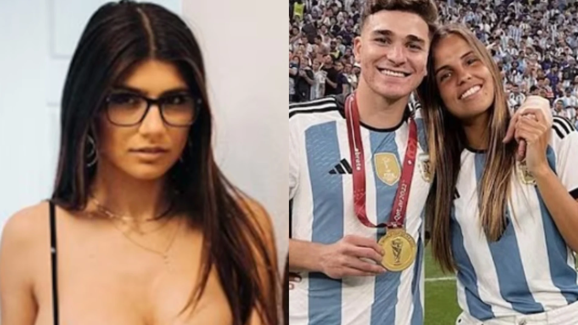 La actriz porno Mia Khalifa rompe su silencio tras los rumores de un romance con Julián Álvarez: "Nunca saldría..."