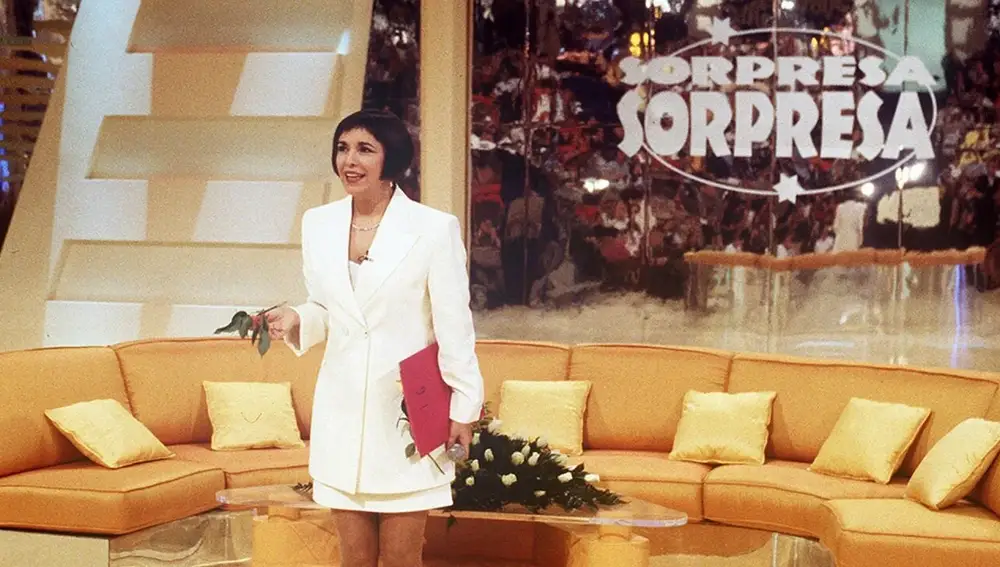 Isabel Gemio, presentadora de '¡Sorpresa, sorpresa!'