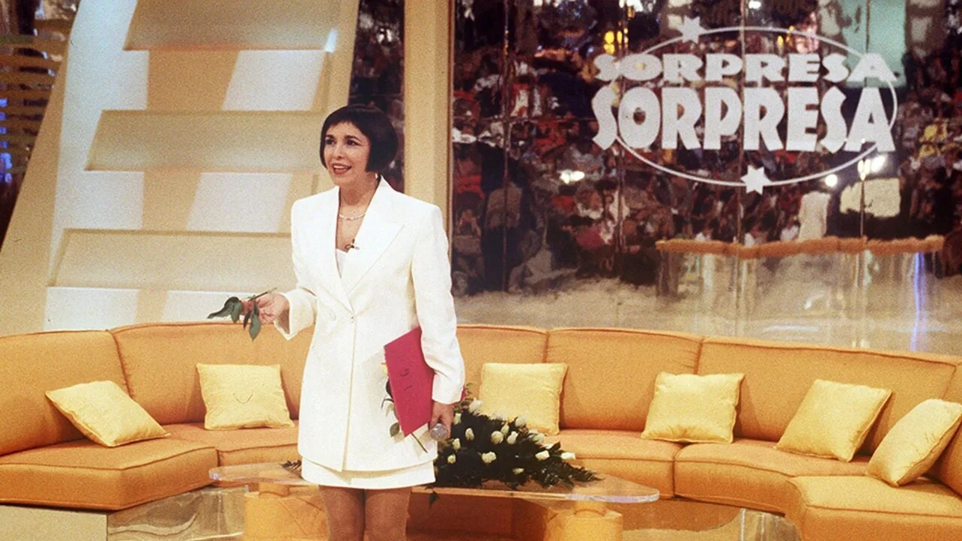 Isabel Gemio, presentadora de '¡Sorpresa, sorpresa!'