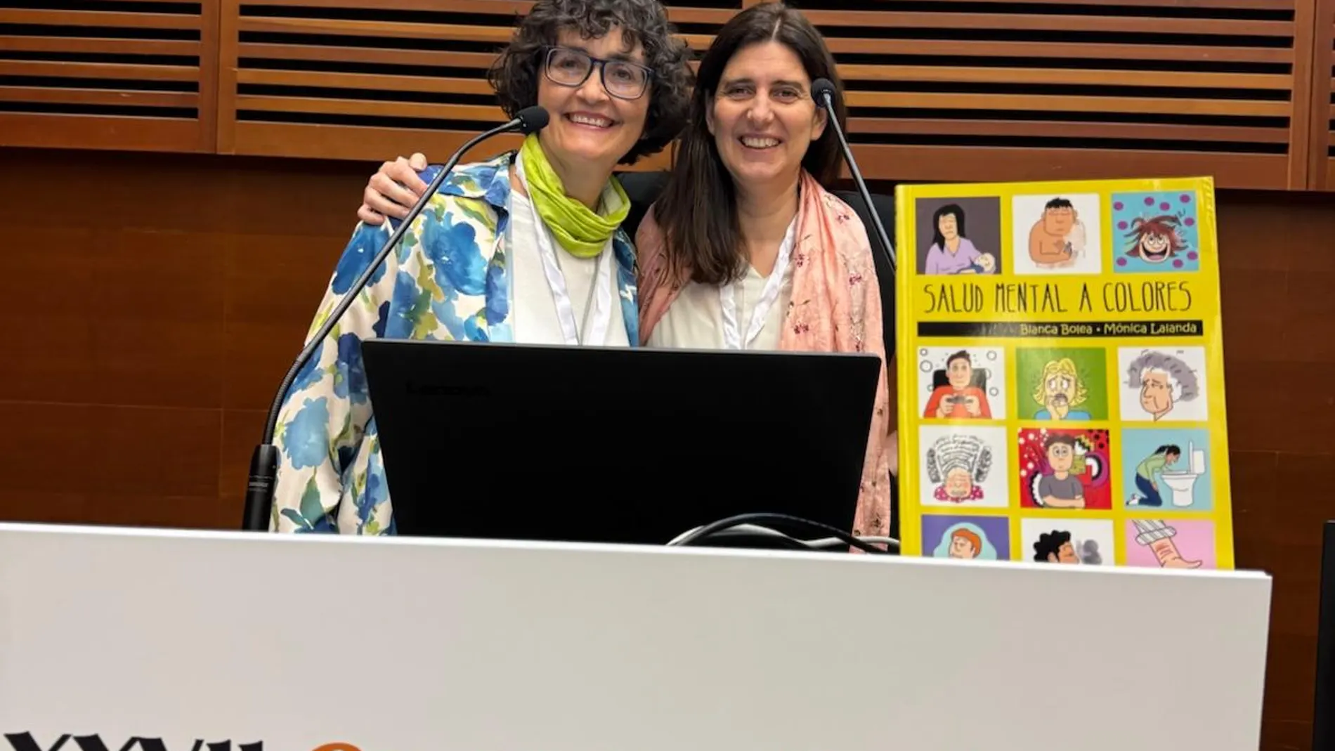 Mónica Lalanda y Blanca Bolea