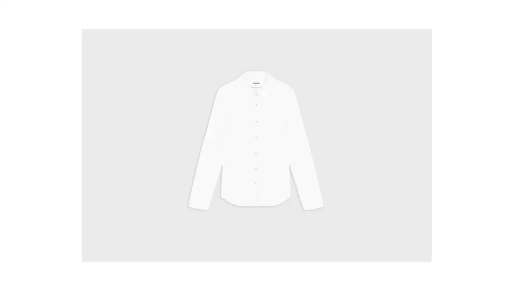 Camisa para mujer básica blanca