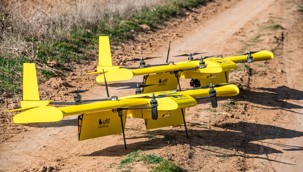 Drones utilizados por Naturgy