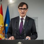 Pedro Sánchez se reúne con el presidente de la Generalitat de Catalunya, Salvador Illa