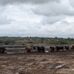 El barranco del Poyo y el barranquet destrozaron algunas de las vallas como las que se ven en la imagen y tuvieron que reubicar a cientos de vacas, pero no hubo ninguna pérdida.