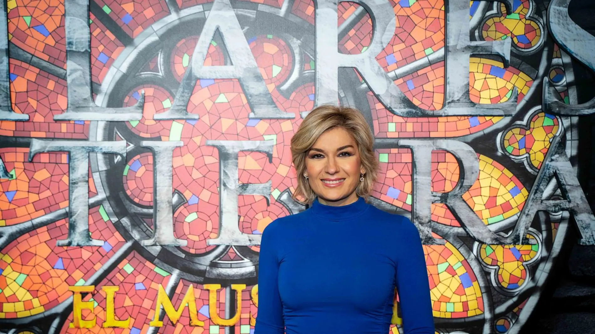Sandra Golpe en el estreno de "Los pilares de la tierra, el musical"