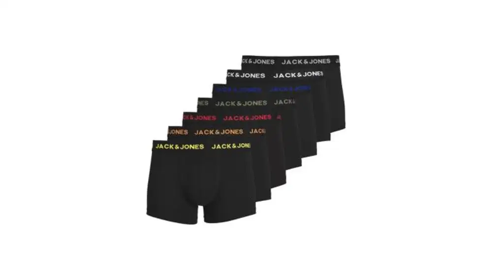 Pack de 7 calzoncillos Jack & Jones