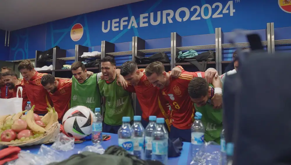 Jugadores de la Selección Española en la Eurocop 2024