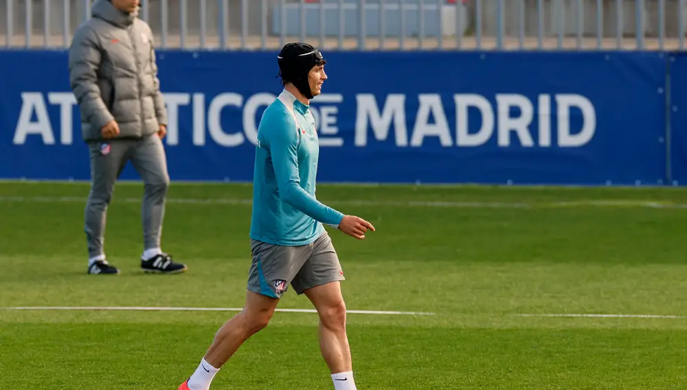 Entrenamiento del Atlético de Madrid