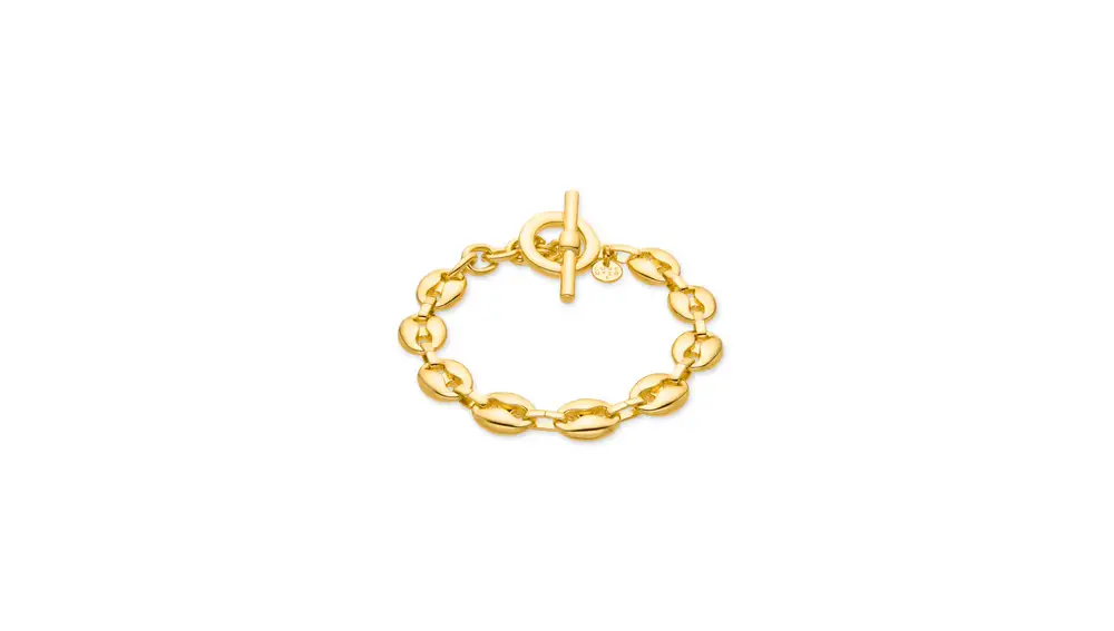 Pulsera Africa acabado de oro 18k