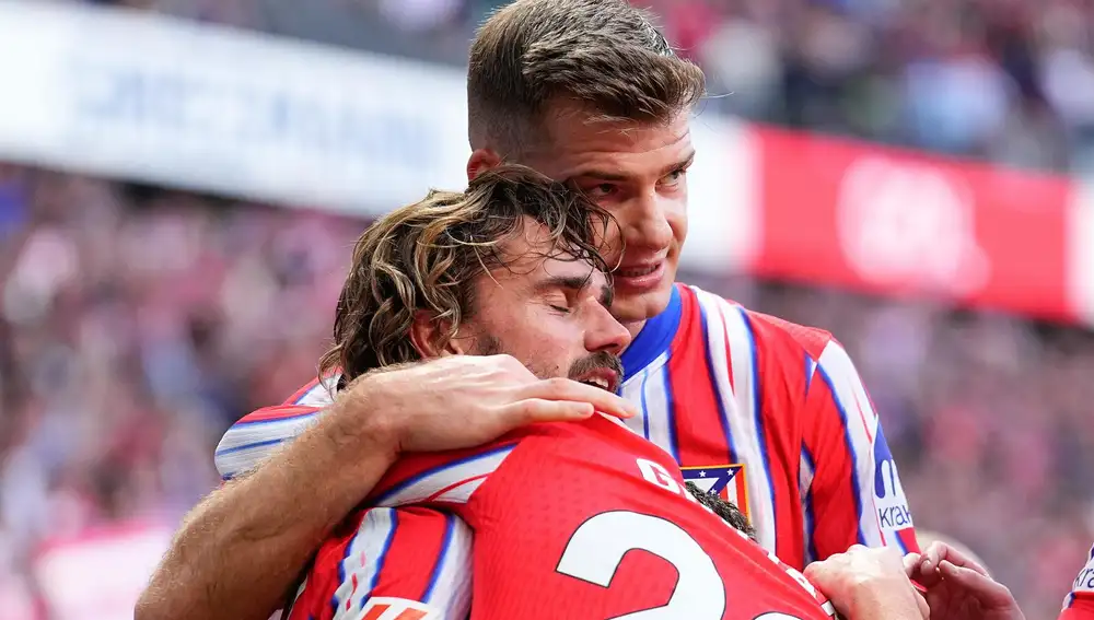 Sorloth y Griezmann en el Atlético de Madrid