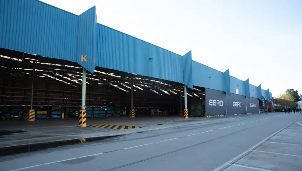 Inauguración de la producción de Ebro en la planta de la Zona Franca en Barcelona