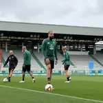 Bebé con el Racing de Ferrol