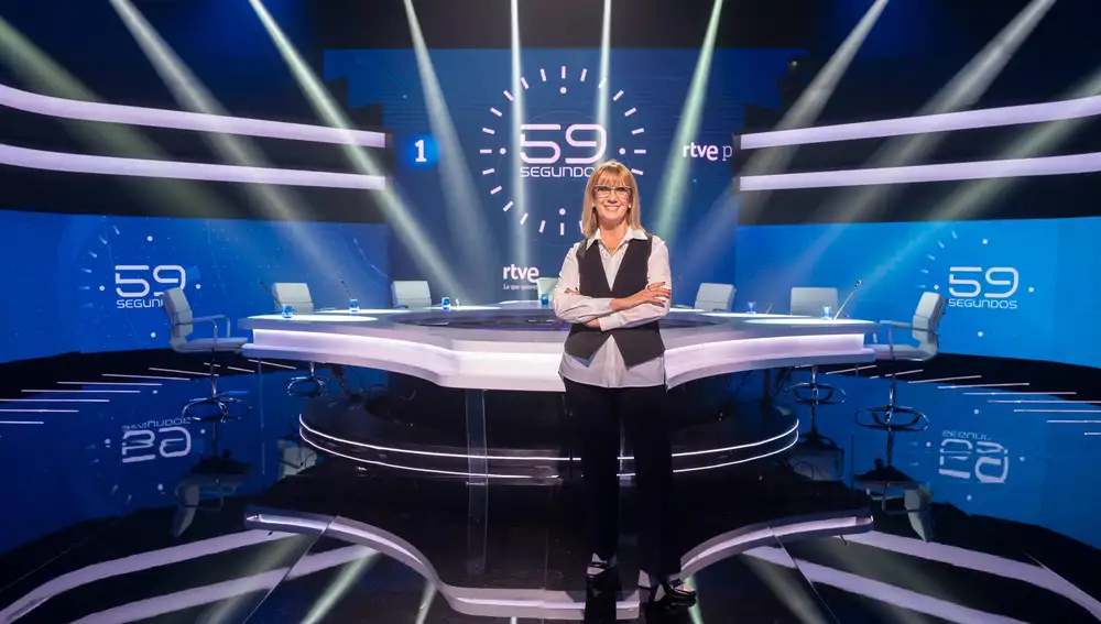 Gemma Nierga, presentadora de '59 segundos'