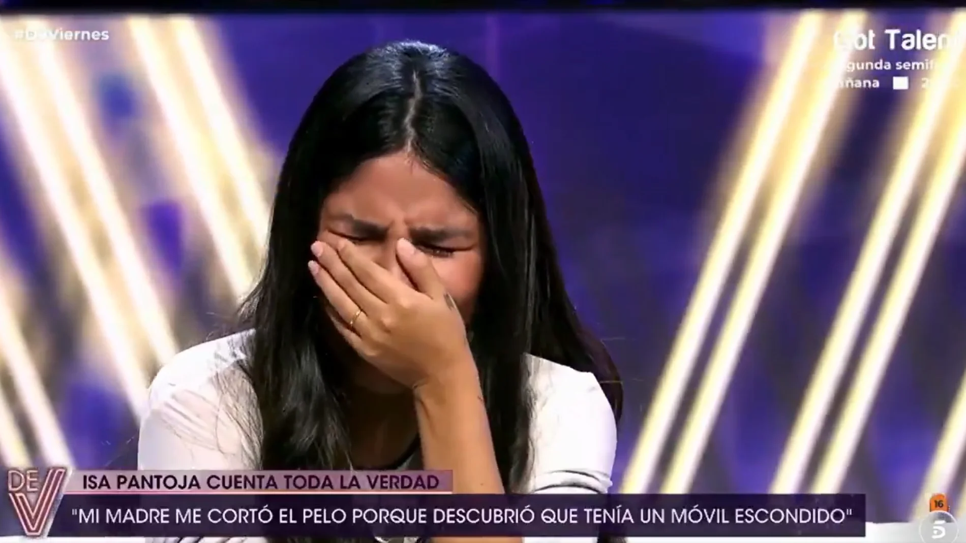 Isa Pantoja en 'De Viernes'
