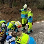 Fallece un motorista de 50 años en un accidente en Bustarviejo