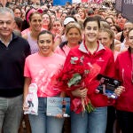 arolina Marín apadrina la Carrera de la Mujer de Sevilla