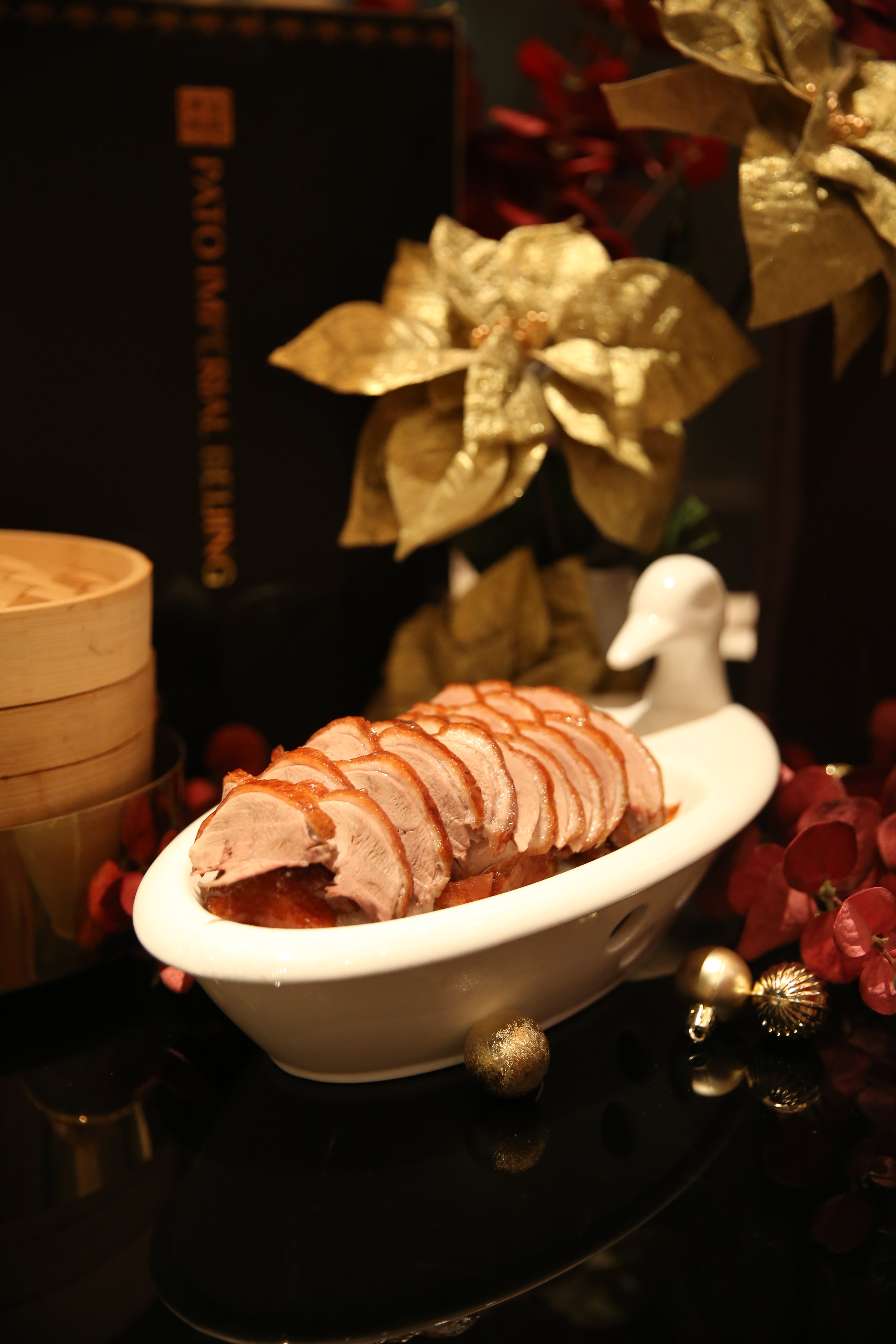 En casa, pato imperial Beijing