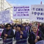 Protesta contra la violencia machista