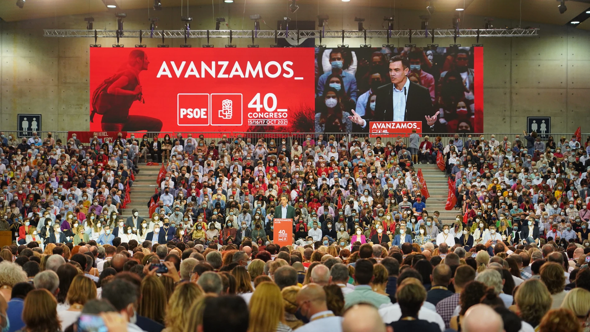Imagen del 40 Congreso del PSOE