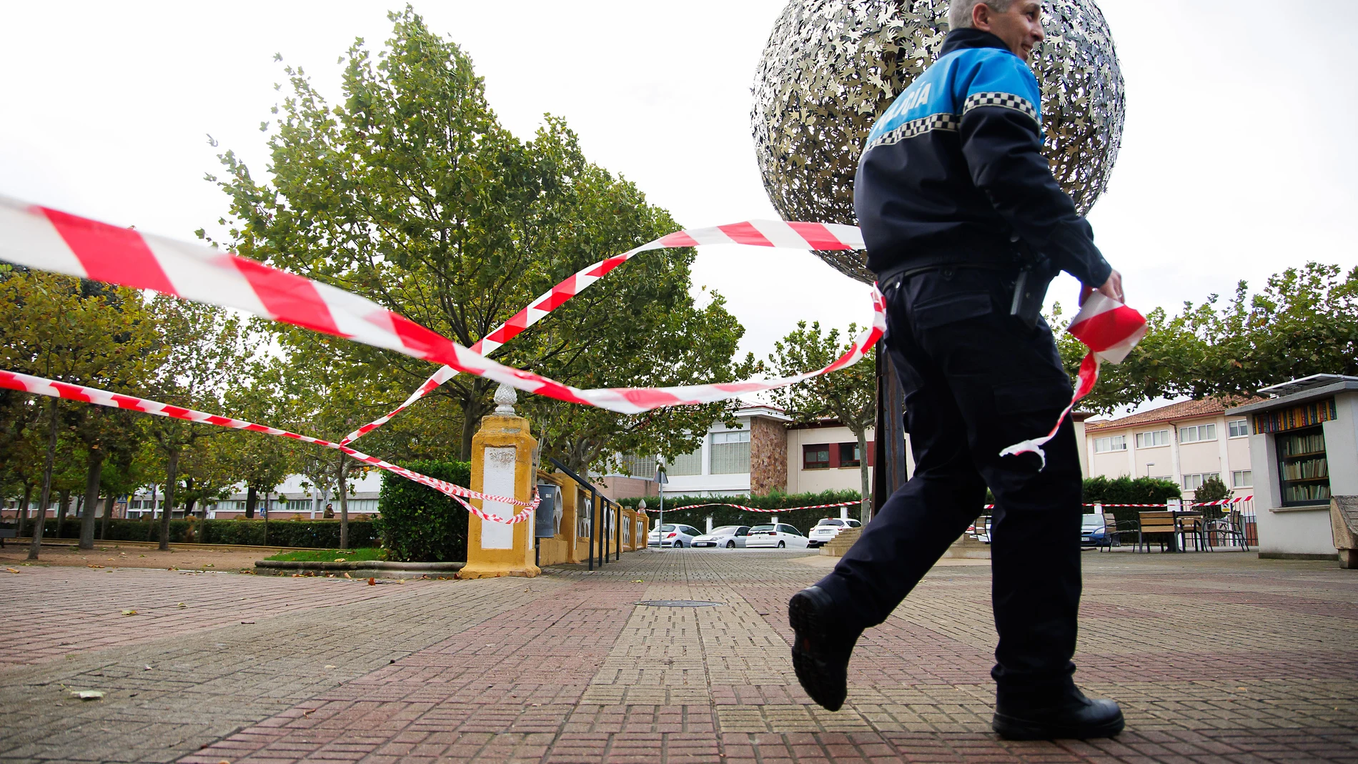 Cierre de parques en Salamanca por las fuertes rachas de viento