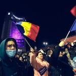 Protesta en Bucarest contra el populista prorruso Calin Georgescu