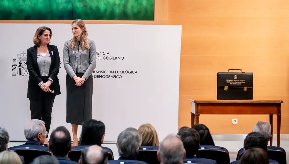 Sara Aagesen recibe la cartera de Transición Ecológica y Reto Demográfico
