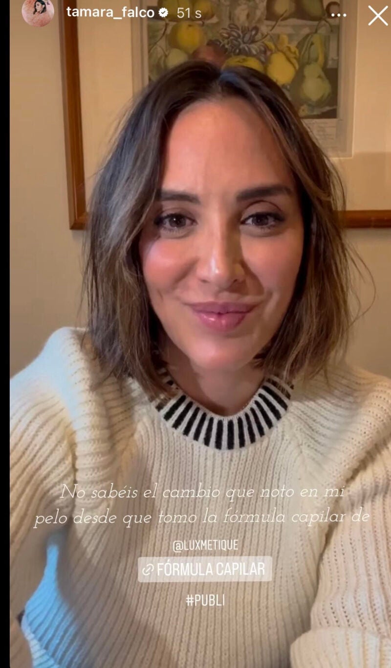 El look de Tamara.