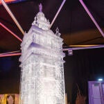 Escultura de hielo de la Giralda 