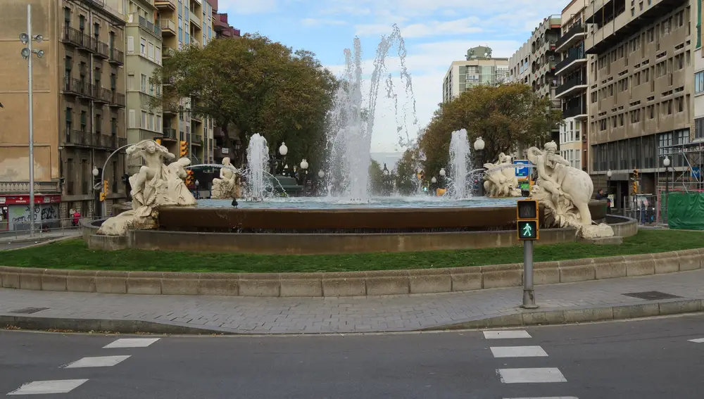 Font del Centenari de la Rambla, Rambla Nova, Tarragona