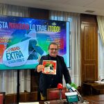El director de Comunicación de Caja Rural Zamora, Narciso Prieto, presenta la Campaña de Navidad de la entidad
