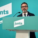 El portavoz de Junts, Josep Rius