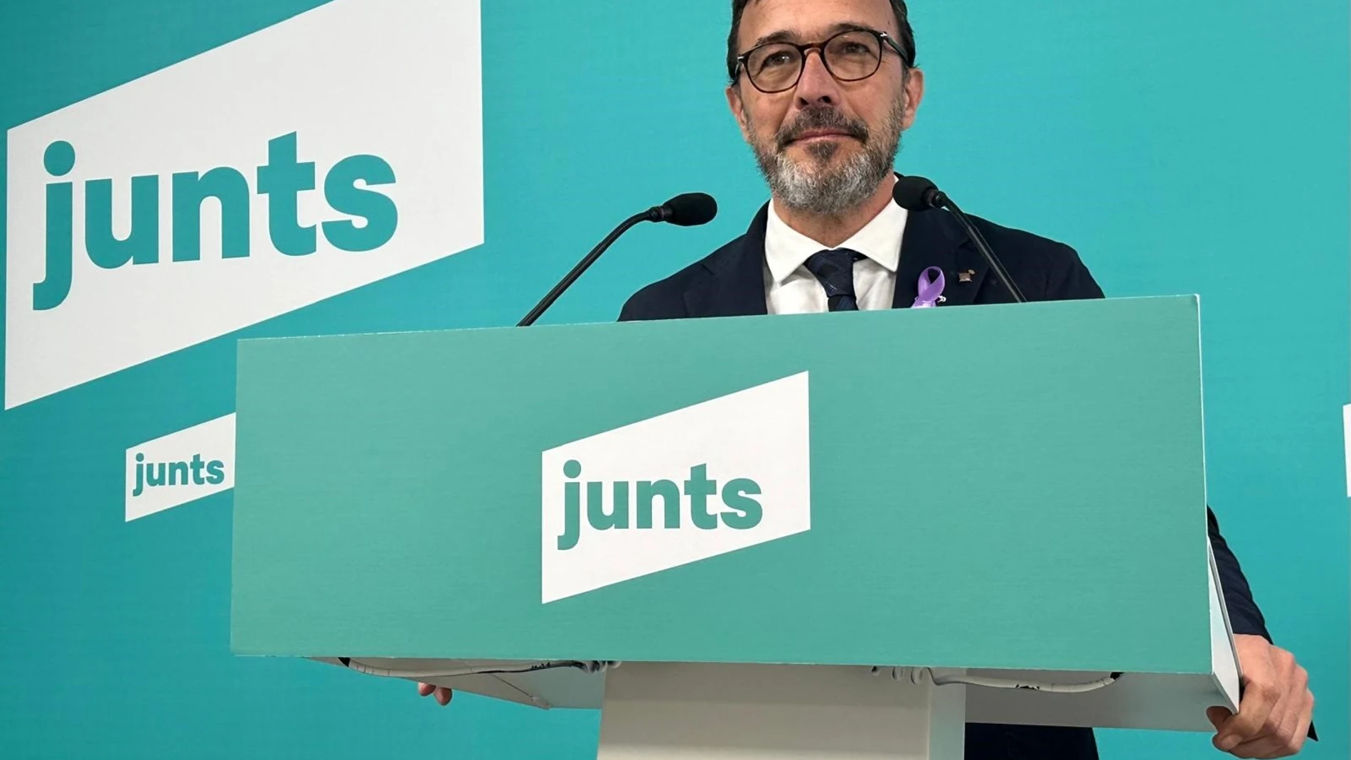 El portavoz de Junts, Josep Rius EUROPA PRESS 25/11/2024