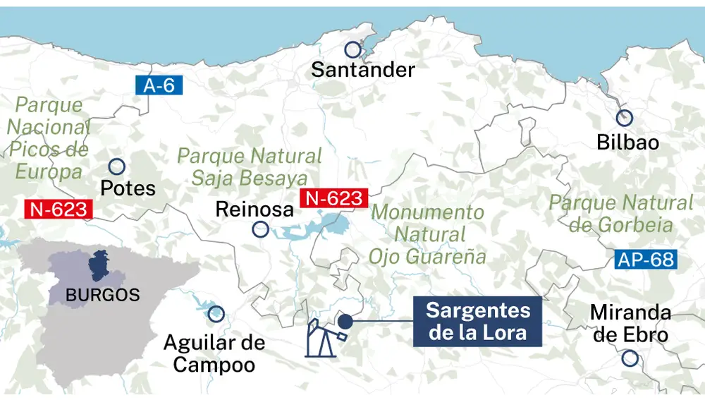 Sargentes de la Lora, Burgos