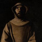 "San Francisco de As&iacute;s seg&uacute;n la visi&oacute;n del Papa Nicol&aacute;s V", por Zurbar&aacute;n