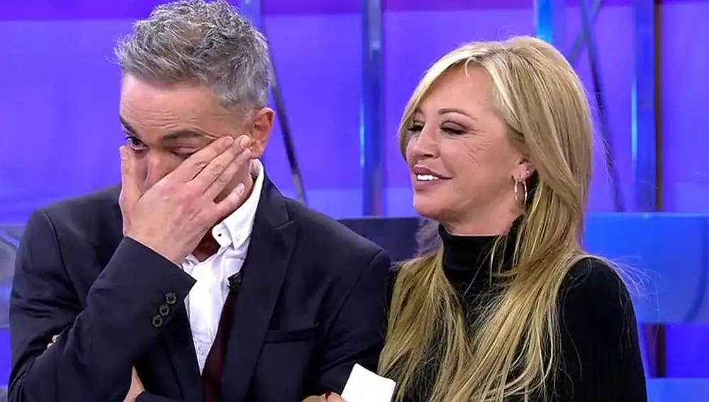Belén Estaban y Kiko Hernández