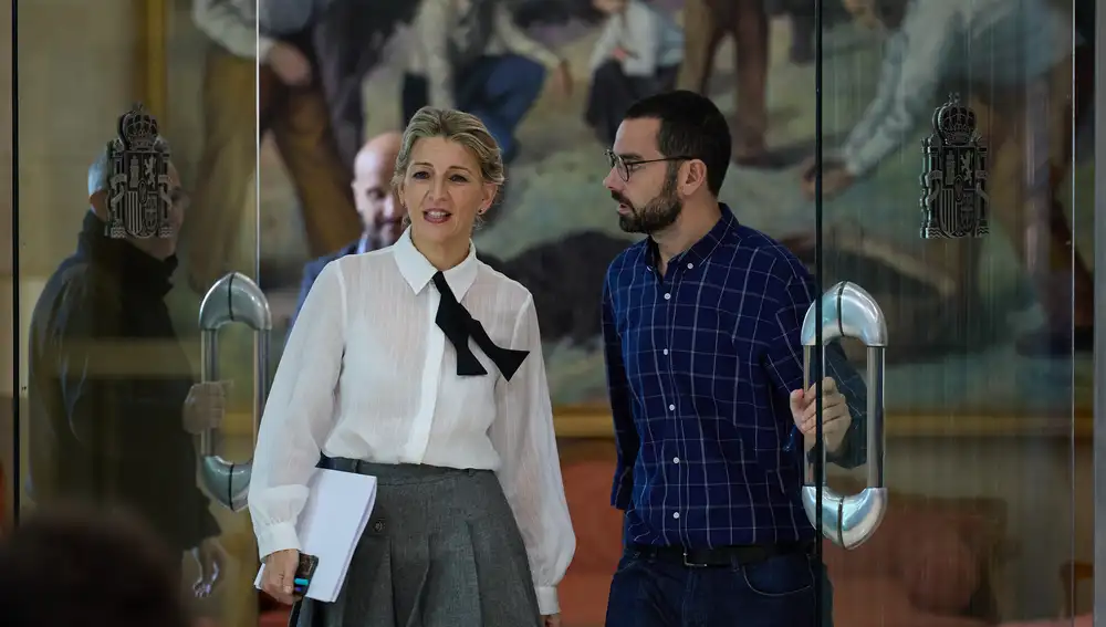 Yolanda Díaz recibe a la Comisión Asesora para el Análisis del Salario Mínimo Interprofesional