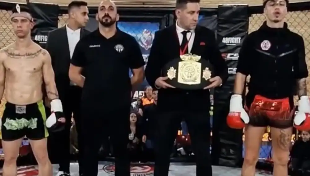 Antonio Ricobaldi en un evento de la WKA
