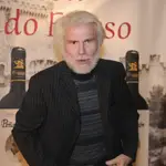 Bigote Arrocet en la presentación del vino de Fernando Esteso en madrid