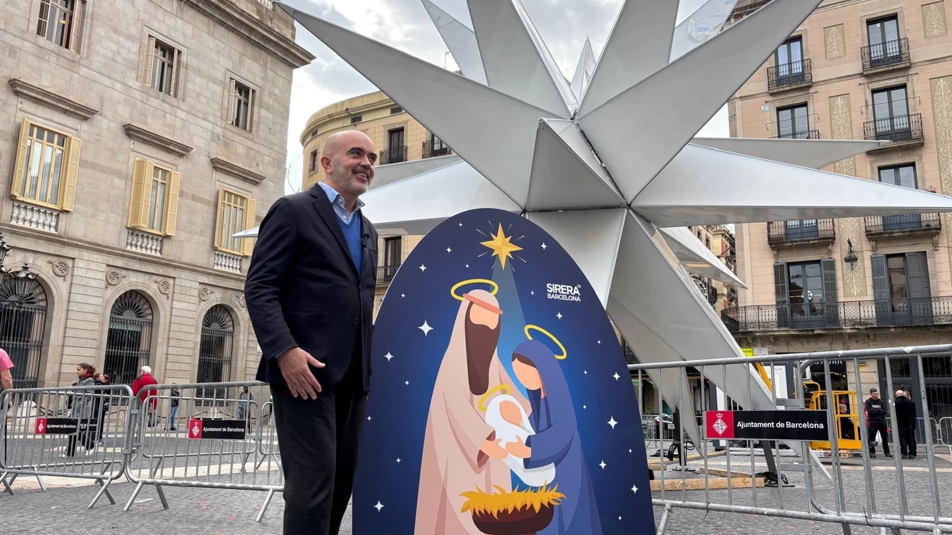 El PP pide recuperar el Belén tradicional de la plaza Sant Jaume de Barcelona
