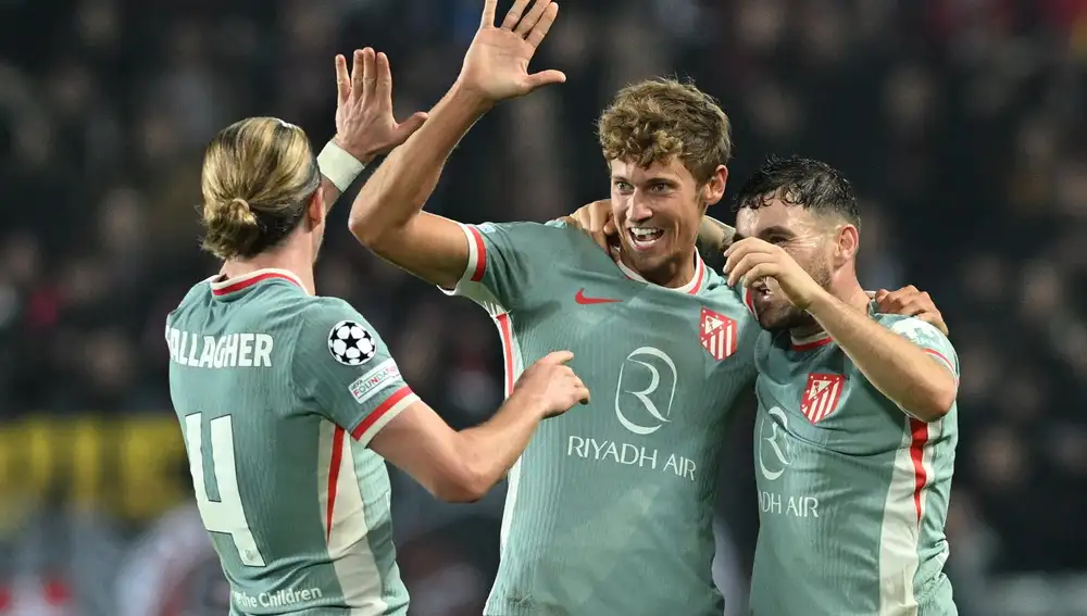 Fútbol/Champions.- Crónica del Sparta Praga - Atlético de Madrid, 0-6