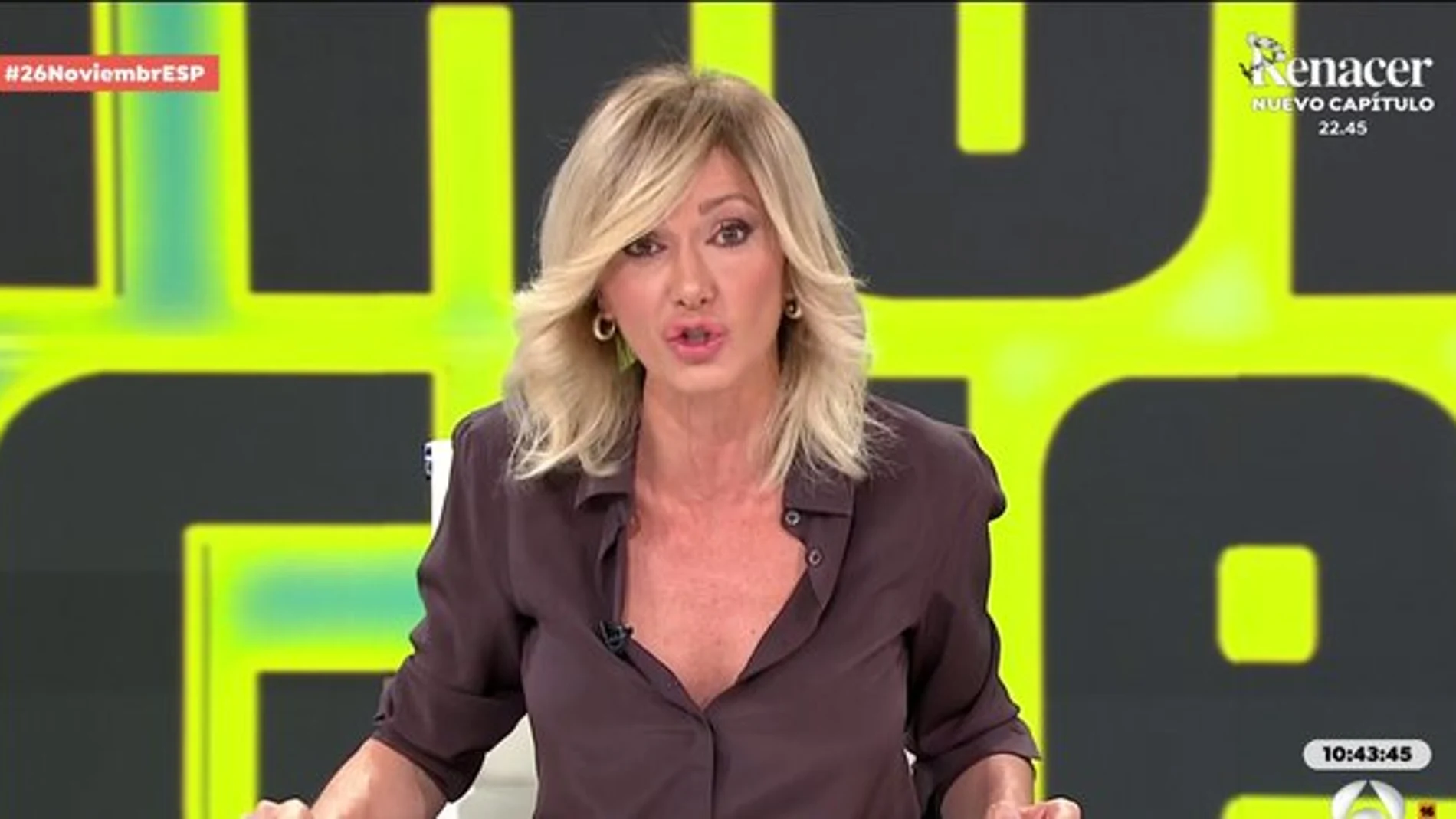 Susanna Griso, presentadora de 'Espejo Público'