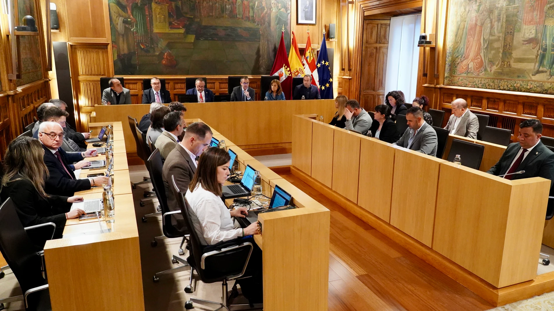 Pleno de la Diputación de León