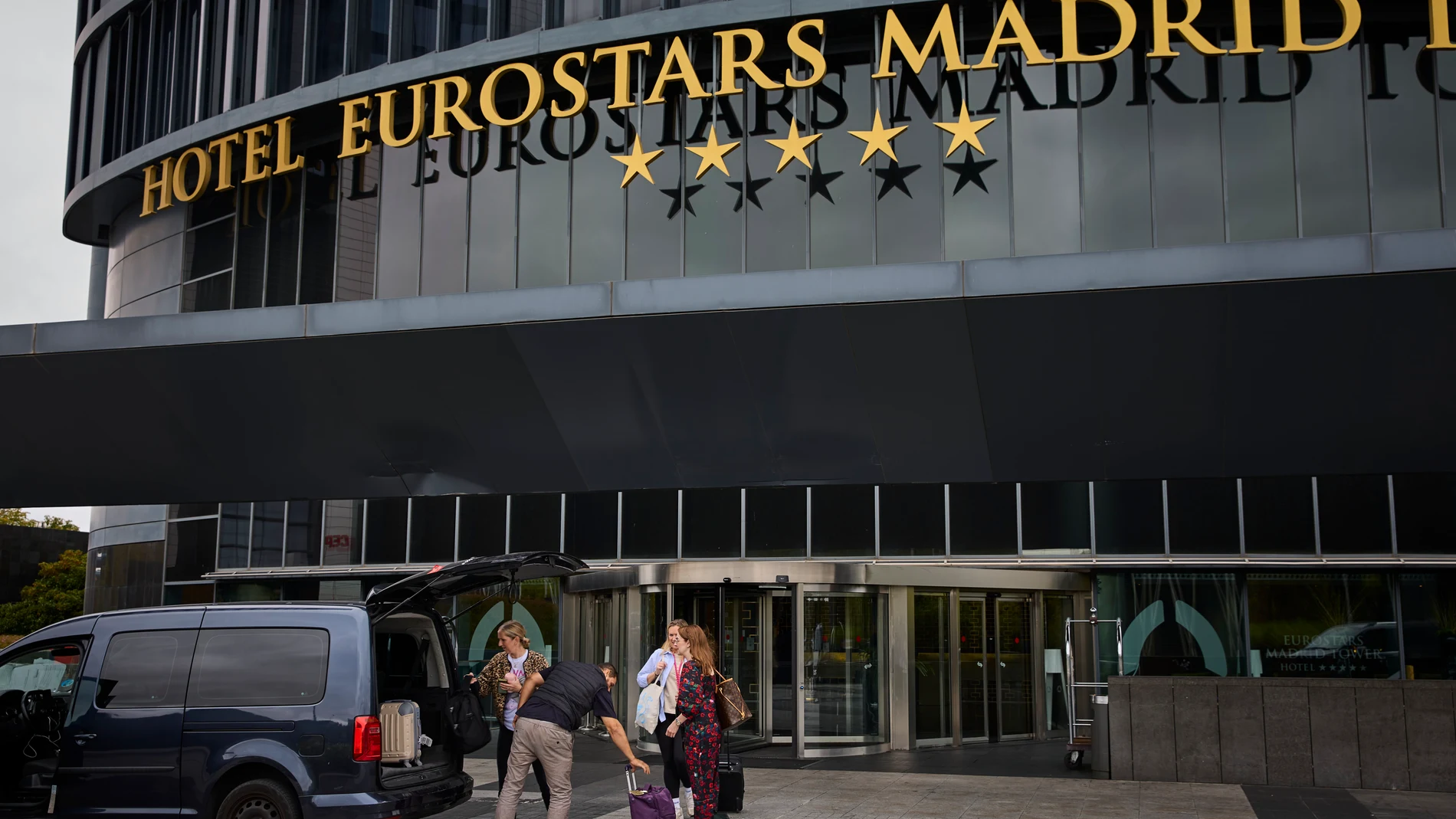 Hoteles de lujo y 5 estrellas en la ciudad de madrid. Hotel Eurostars Madrid Tower.